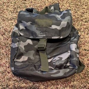 PINK camo backpack